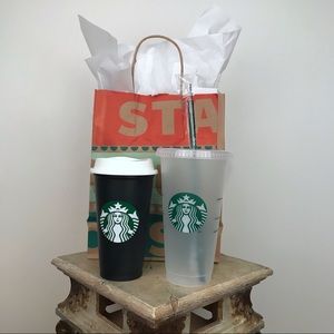 Starbucks Reusable Cups Holiday Gift Set